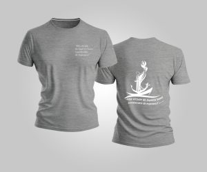 Babylook Tema 2025 Cinza Mescla