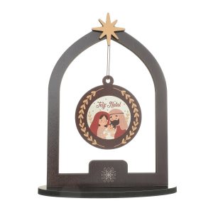 Capela de Natal da Sagrada Família com Pêmdulo de MDF