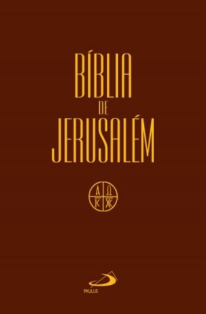 Biblia de Jerusalém Tamanho Médio Capa Cristal