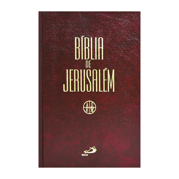 Biblia de Jerusalém Tamanho Médio Encadernada