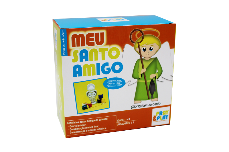 Brinquedo Meu Santo Amigo São Rafael Arcanjo