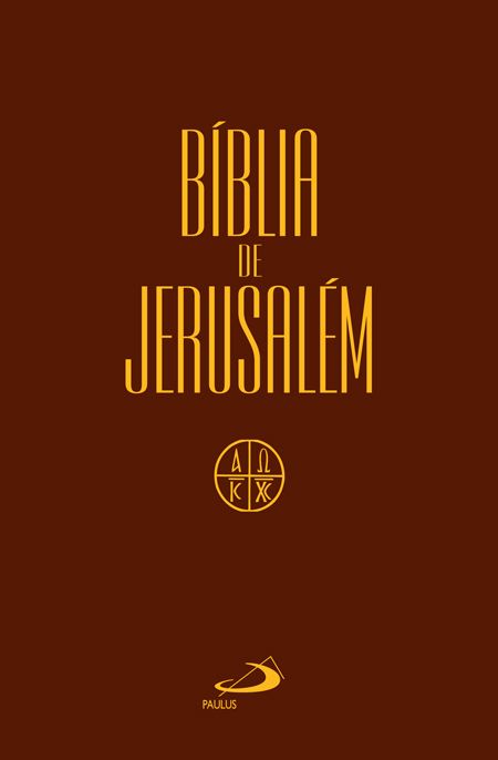 Biblia de Jerusalém Tamanho Médio Capa Cristal