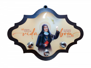 Porta terço Santa  Elena Guerra  2025 marrom