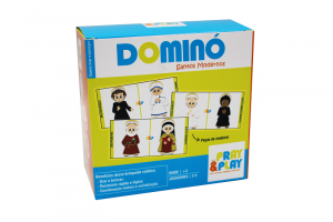Brinquedo Dominó Santos Modernos
