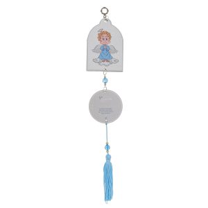 Adorno Infantil do Anjo da Guarda - Azul