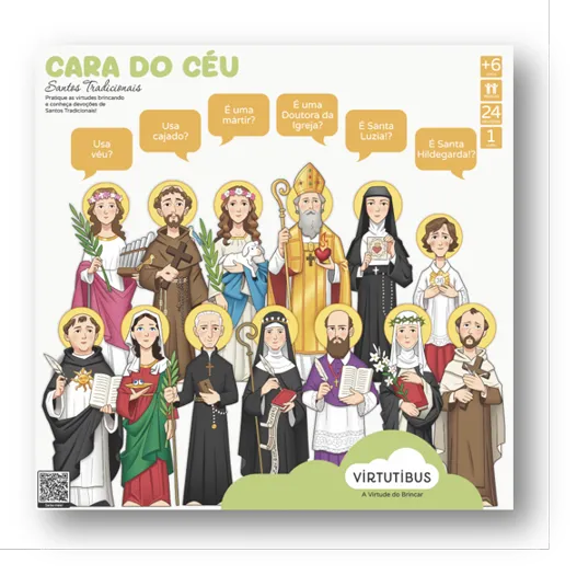 Brinquedo Cara do Céu Santos Tradicionais