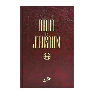 Biblia de Jerusalém Tamanho Médio Encadernada