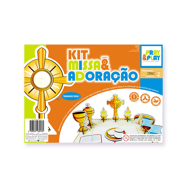 Brinquedo Kit Missa e Adoração